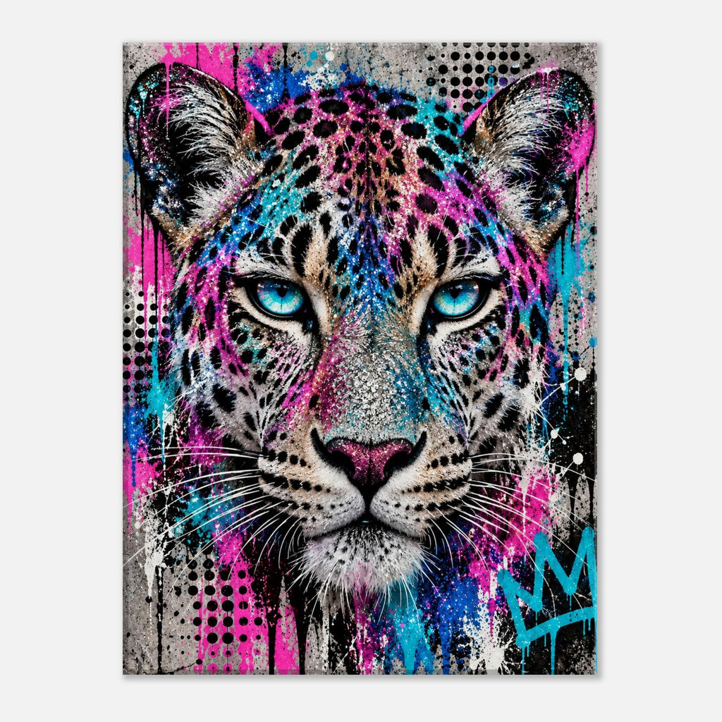 Leopard Leinwandbild Pop Art – Produktansicht 07 – Motivhafen