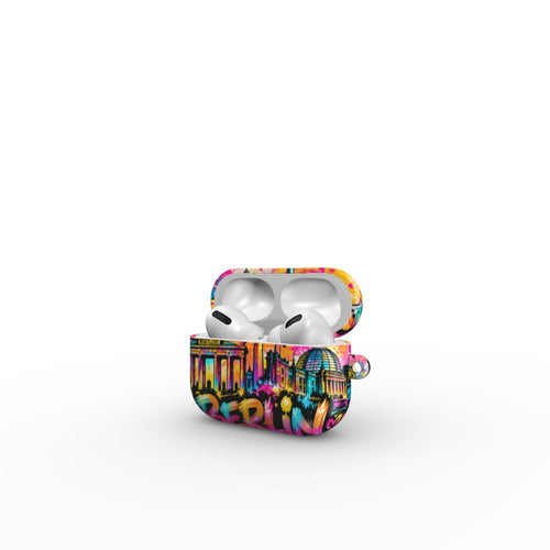 Berlin Pop Art AirPods Tough Case – Hauptansicht