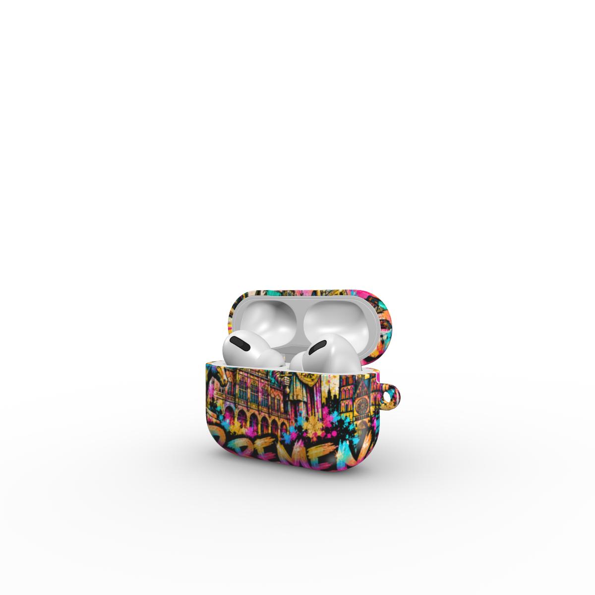 Bremen Pop Art AirPods Tough Case – Hauptansicht