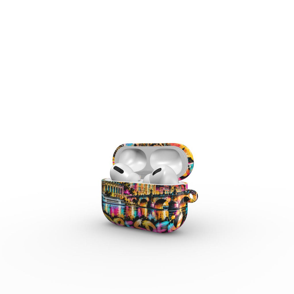 Dresden Pop Art AirPods Tough Case – Hauptansicht