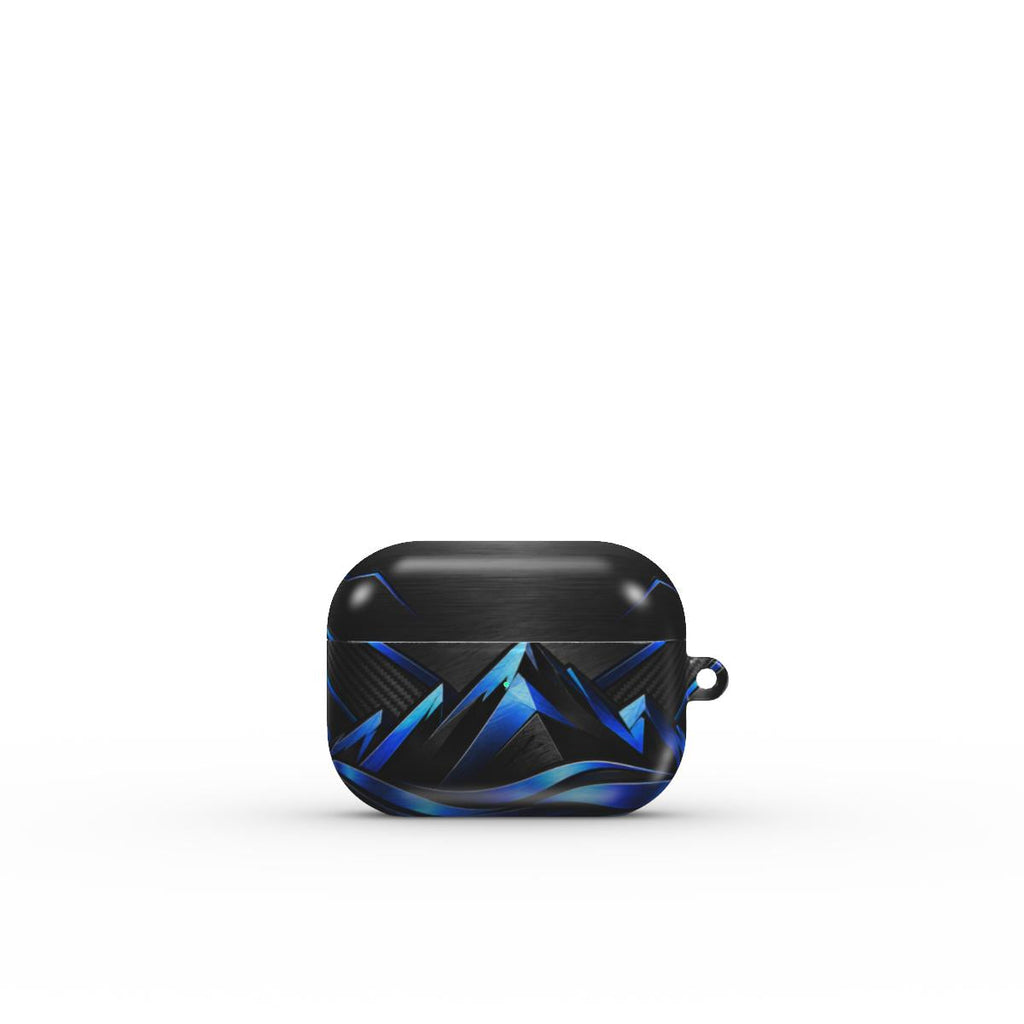 AirPods Outdoor Tough Case Berg Wellen Design
