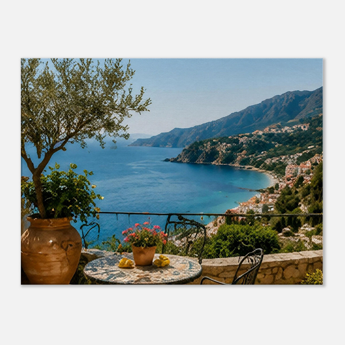 Olivenbaum-Terrasse mit Meerblick – Produktansicht 4