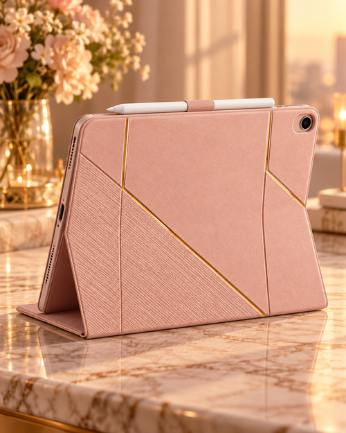 Blush Atelier iPad Hülle – Standfunktion