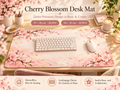 Cherry Blossom Desk Mat Premium Arbeitsplatz