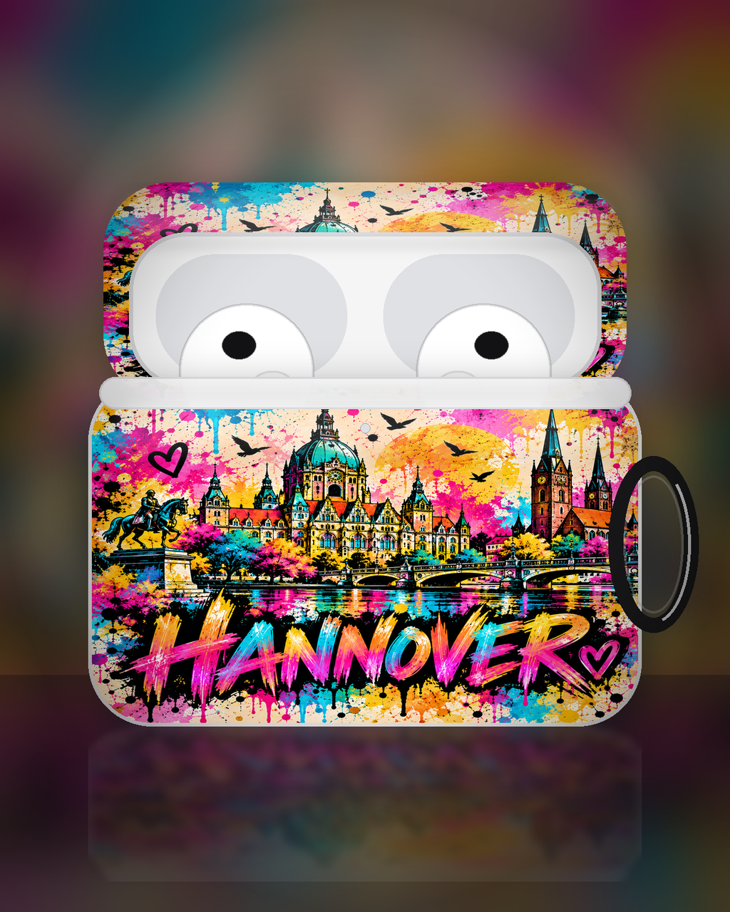 Hannover Pop Art AirPods Case – Premium Produktbild