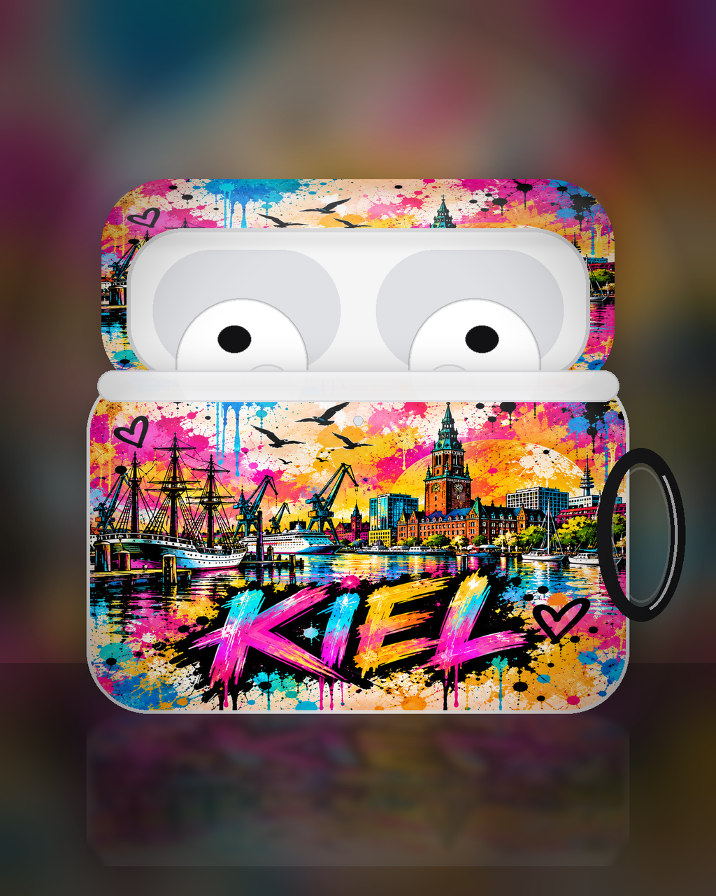 Kiel Pop Art AirPods Case – Premium Produktbild