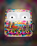 München Pop Art AirPods Case – Premium Produktbild